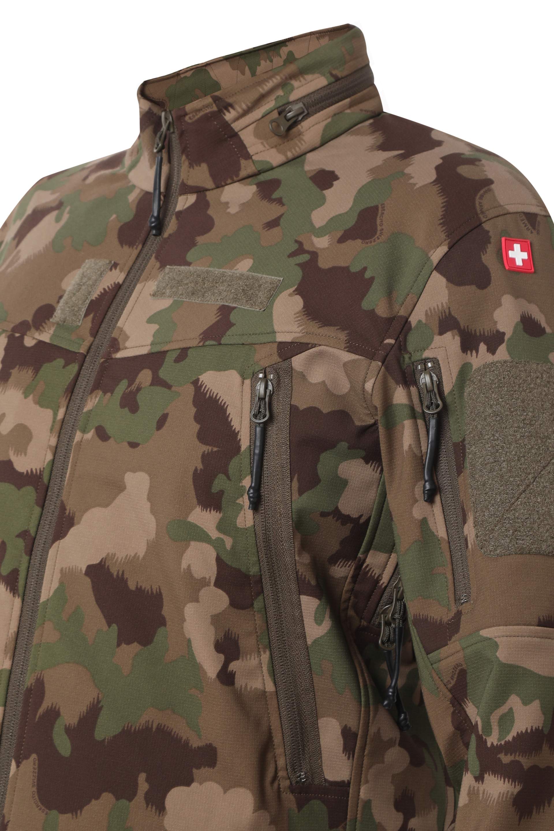 Swiss military tactical jacket